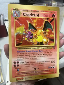 Charizard Jumbo Corocoro Comics Promo 4/102 English Pokemon Card 1999 Oversized - Image 1