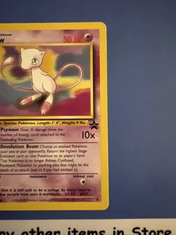 Pokemon TCG Cards Mew 8 WOTC Black Star Promo NM - Image 3