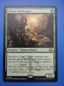 MTG Sylvan Safekeeper NM Modern Horizons 3 Magic The Gathering Card - Image 1