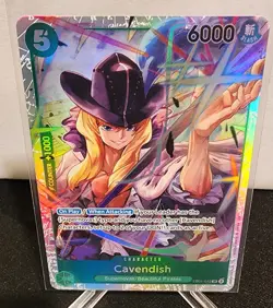 One Piece Cards Game Cavendish EB01-012 SR English PRB-02 - Image 1