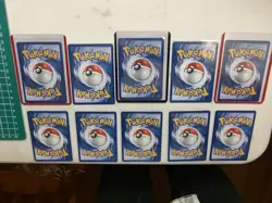Neo Genesis Lot - 10 Pokemon Cards LP to NM - Granbull, Chikorita, Lanturn - Image 2
