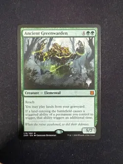 Ancient Greenwarden (PROMO) Zendikar Rising (Magic/MTG) - Image 1