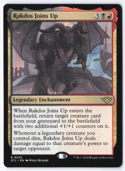 Rakdos Joins Up R Outlaws of Thunder Junction 225 NM - Image 1
