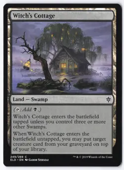Witch's Cottage C Throne of Eldraine 249 NM - Image 1