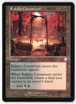 Rakdos Carnarium (Retro Frame) C Commander: The Brothers' War 194 NM - Image 1