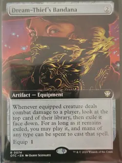 Dream-Thief's Bandana (Extended Art) R Commander: Outlaws of Thunder Junction 74 - Image 1