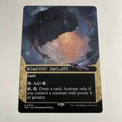 Bonders' Enclave (0004) BORDERLESS #4 | NM | EOS Magic MTG - Image 1