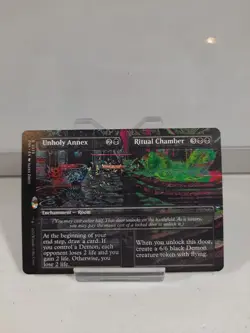 Magic The Gathering Unholy Annex/Ritual Chamber Duskmourn: House of Horror Rare - Image 1