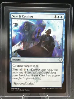 MTG Magic the Gathering Saw It Coming Kaldheim LP - Image 1