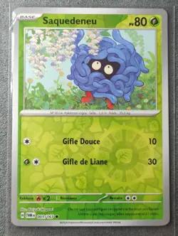 Carte POKEMON FR - EV06 Mascarade Crepusculaire 001/167 Saquedeneu Reverse Neuf - Image 1