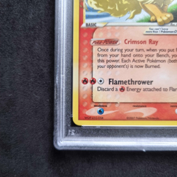 2007 Flareon Gold Star #100/108 EX Power Keepers - Pokemon TCG English PSA 4 - Image 3