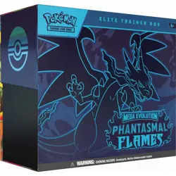 Pokemon TCG Phantasmal Flames Elite Trainer Box - PRESALE 14 Nov 2025 - Sealed - Image 1