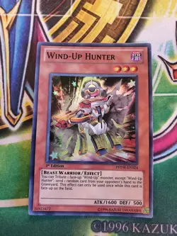 Yugioh - Wind-Up Hunter PHSW-EN024 VLP 1st ed Super Rare - Image 1