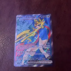 Pokemon TCG - Hop's Zacian ex 176/159 Sv09: Journey Together Holo - Image 2