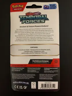 Lot Of 7 Pokemon TCG Scarlet &Violet Temporal Forces Checklane Blister Bellibolt - Image 4