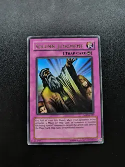 Solemn Judgment - MRD-E127 - Ultra rare unlimited - HP Yugioh - Image 1