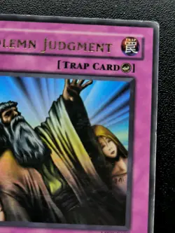 Solemn Judgment - MRD-E127 - Ultra rare unlimited - HP Yugioh - Image 4