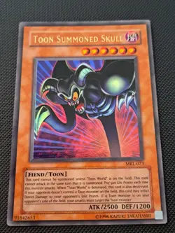 Toon Summoned Skull MRL-073 YuGiOh Magic Ruler MP - Image 2