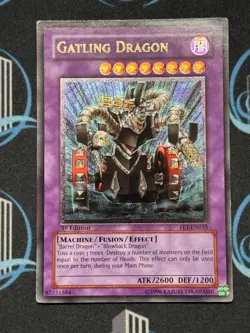 Yugioh Gatling Dragon FET-EN035 Ultimate Rare 1st ed - Image 3