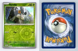 Nymble #14/182 SV Paradox Rift 2023 Reverse Holo Common Pokemon TCG Card - Image 1