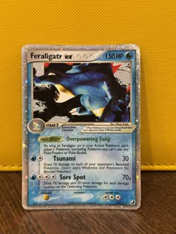 Feraligatr EX 103/115 Holo Rare EX Unseen Forces 2005 - Pokemon Card TCG (HP) - Image 1
