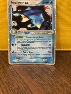 Feraligatr EX 103/115 Holo Rare EX Unseen Forces 2005 - Pokemon Card TCG (HP) - Image 2