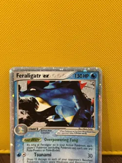 Feraligatr EX 103/115 Holo Rare EX Unseen Forces 2005 - Pokemon Card TCG (HP) - Image 3