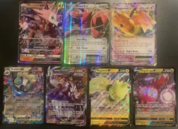 Pokemon Jumbo Oversized Card Lot - 7 Jumbo Cards - Image 1