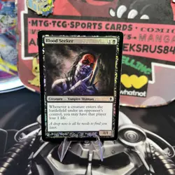 Blood Seeker - Zendikar - Magic the Gathering MTG HP HEAVY PLAYED TO MP FOIL - Image 3
