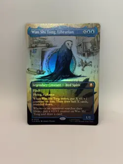 Wan Shi Tong, Librarian - Near Mint (Borderless FOIL) - Avatar MTG TLA 320 EN - Image 1