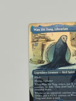 Wan Shi Tong, Librarian - Near Mint (Borderless FOIL) - Avatar MTG TLA 320 EN - Image 4