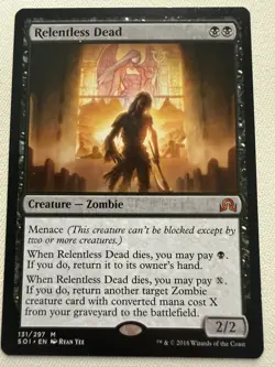 Relentless Dead - SOI Mythic Zombie MTG NM ?? Commander - Image 1
