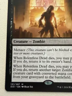 Relentless Dead - SOI Mythic Zombie MTG NM ?? Commander - Image 5