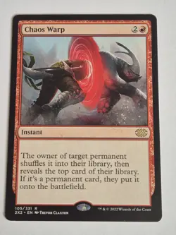 Chaos Warp ~ Double Masters [ NearMint ] [ Magic MTG ] - Image 1