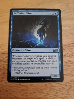 MTG - Diffusion Sliver - Core Set 2015 - Image 1