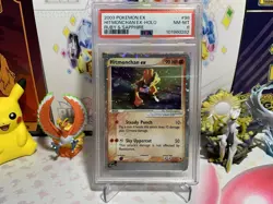 Hitmonchan EX 98/109 PSA 8 Ruby & Sapphire Holo Pokemon Card - Image 1