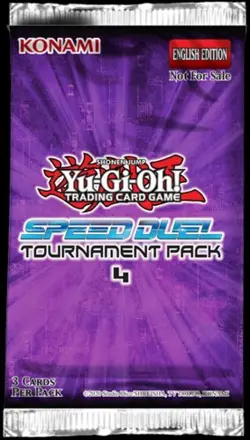 YuGiOh Speed Duel Tournament Pack 4 - New & Sealed - Image 1