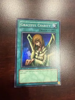 Graceful Charity 1st Edition Super Rare Starter Deck: Pegasus SDP-040 LP - Image 1