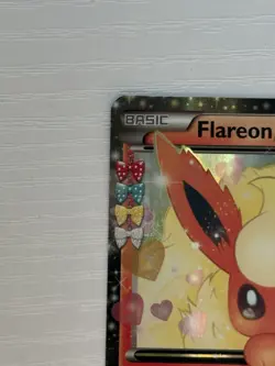 Pokemon TCG Flareon EX Holo Rare Card RC6/RC32 Generations Radiant Collection - Image 4