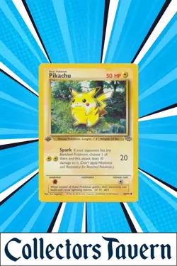 Pikachu / 1st Edition Jungle Set 60/64 / Near Mint NM Pokemon Card - Image 1