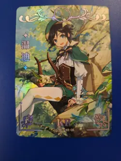 Goddess Story - Genshin Impact Venti Barbatos GS1m03-kr-08 Card anime game - Image 1
