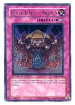 Yugioh! Level Limit - Area A - EEN-EN060 - Ultimate Rare - 1st Edition Near Mint - Image 1