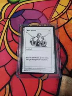 Mox Poison Mystery Booster 2 Playtest Cards MTG MINT - Image 3