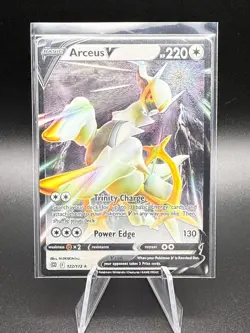 Arceus V 122 & Arceus VSTAR 123 UPC Ultra Premium Collection METAL Card Lot - Image 2