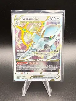 Arceus V 122 & Arceus VSTAR 123 UPC Ultra Premium Collection METAL Card Lot - Image 4