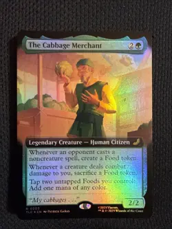 MTG - Avatar: The Last Airbender - The Cabbage Merchant Extended Art Foil - Image 1