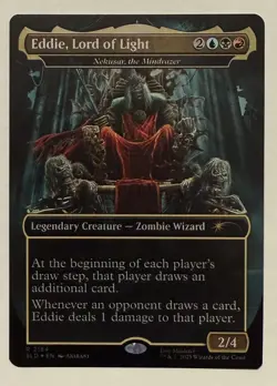 Eddie, Lord of Light Rainbow Foil - Iron Maiden: Eddie Unchained Secret Lair MTG - Image 1