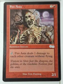 Fire Ants - Urzas Saga - Magic the Gathering MTG Nice! - Image 1