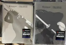Magic the Gathering Final Fantasy Cloud & Sephiroth Ultra Pro 9-Pocket Binders - Image 1