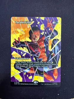 Parallel Lives (BORDERLESS) Marvel's Spider-Man - Magic/MTG - Image 1